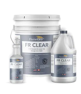 FlameOFF FR Clear — clear fire retardant spray